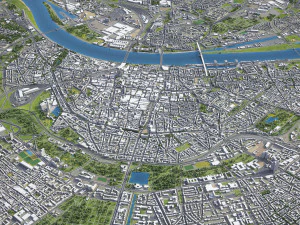 Cologne - 3D City Model 3D Model
