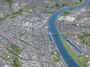 Cologne - 3D City Model 3D Model