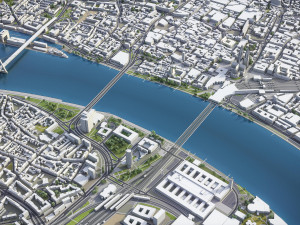 Cologne - 3D City Model 3D मॉडल