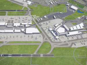 Cologne - 3D City Model 3D मॉडल