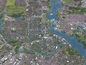 Ottawa - 3D City Model Model 3D