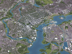 Ottawa - 3D City Model Model 3D