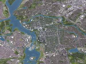 Ottawa - 3D City Model Model 3D