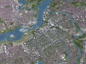 Ottawa - 3D City Model Model 3D