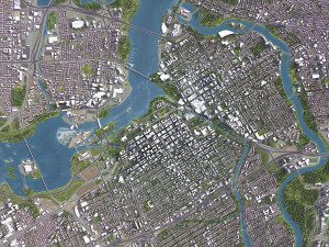Ottawa - 3D City Model Model 3D