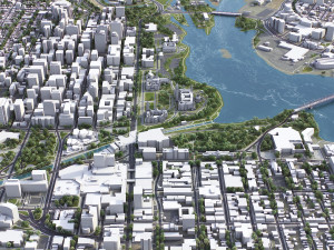 Ottawa - 3D City Model Model 3D