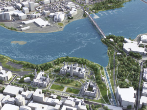 Ottawa - 3D City Model Model 3D