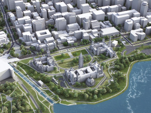 Ottawa - 3D City Model Model 3D