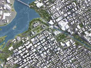 Ottawa - 3D City Model Model 3D