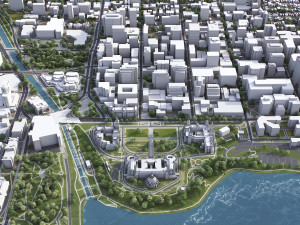 Ottawa - 3D City Model Model 3D