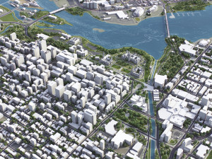 Ottawa - 3D City Model Model 3D