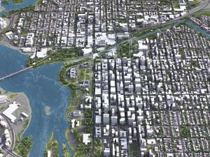 Ottawa - 3D City Model Model 3D