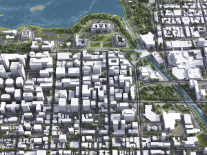 Ottawa - 3D City Model Model 3D