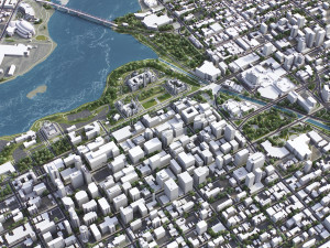 Ottawa - 3D City Model Model 3D