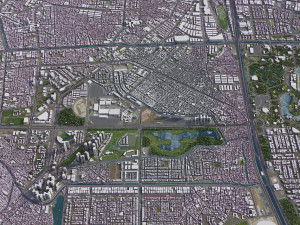 Jakarta - 3D City Model 3D Modell