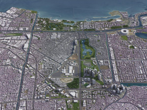 Jakarta - 3D City Model 3D Modell