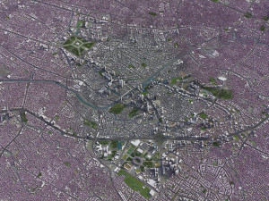 Jakarta - 3D City Model 3D Modell