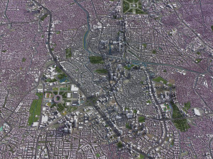 Jakarta - 3D City Model 3D Modell