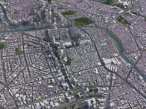 Jakarta - 3D City Model 3D Modell