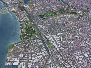 Jakarta - 3D City Model 3D Modell