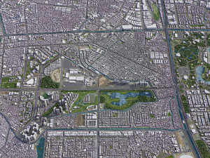 Jakarta - 3D City Model 3D Modell