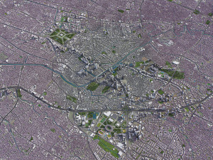 Jakarta - 3D City Model 3D Modell