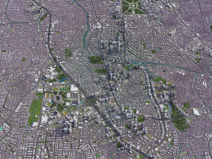Jakarta - 3D City Model 3D Modell