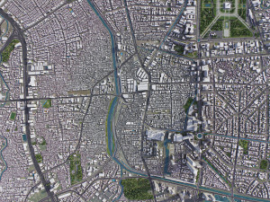 Jakarta - 3D City Model 3D Modell
