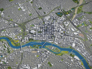 Minneapolis - 3D City Model 3D 모델
