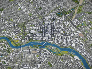 Minneapolis - 3D City Model 3D Model