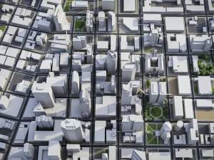 Minneapolis - 3D City Model 3D 모델