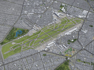 Mexico - 3D City Model 3D मॉडल