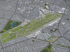 Messico - Modello di citt&agrave; 3D Modello 3D