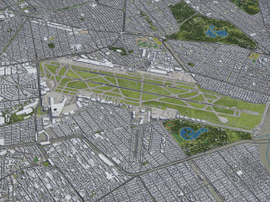 Mexico - 3D City Model 3D Model
