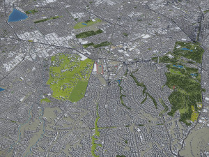 Mexico - 3D City Model 3D Model