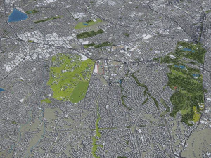Mexico - 3D City Model 3D Model