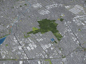 Mexico - 3D City Model 3D Model