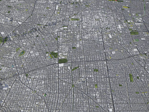 Mexico - 3D City Model 3D Model