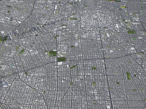 Mexico - 3D City Model 3D Model