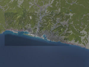 Genoa - 3D City Model Model 3D