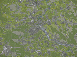 Stuttgart - 3D City Model 3D Model