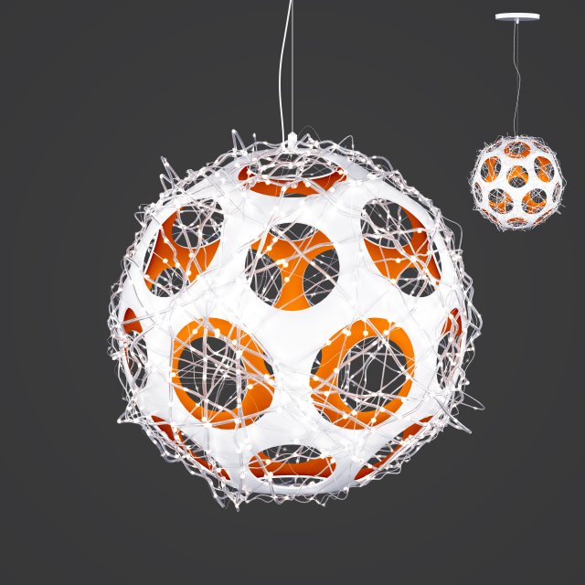 luna lamp 3D 모델 .c4d .max .obj .3ds .fbx .stl .blend 