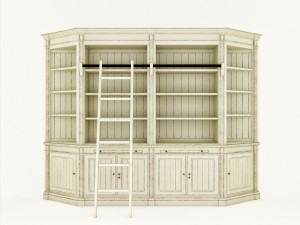 library Modelo 3D