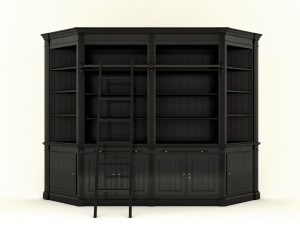 library Modelo 3D