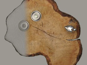 wood decoration 3D Model