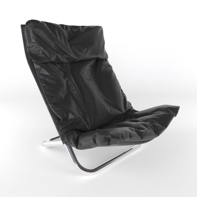 leather chair Model 3D .c4d .max .obj .3ds .fbx .stl .blend