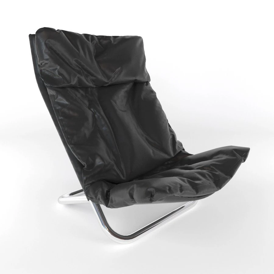leather chair 3D Model .c4d .max .obj .3ds .fbx .stl .blend