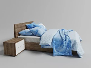 sky bedroom 3D Model