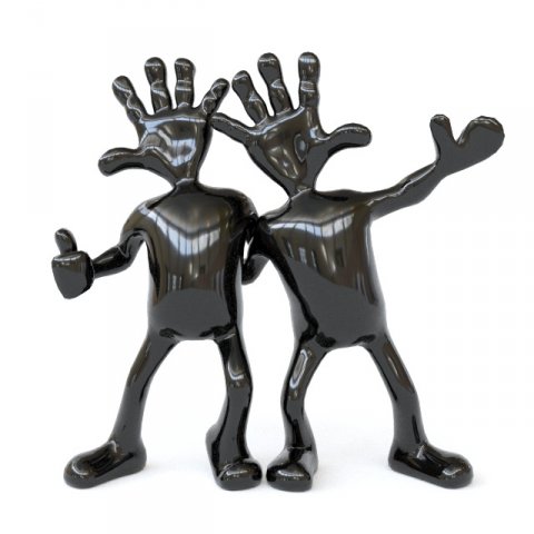 hands decoration Model 3D .c4d .max .obj .3ds .fbx .stl .blend