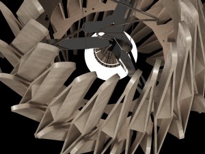 hanging lamps wooden 3D Model